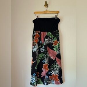 Shein Tropical Floral Dress size L